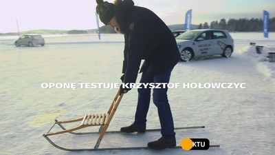 Krzysztof Hołowczyc testuje oponę Michelin Pilot Alpin5