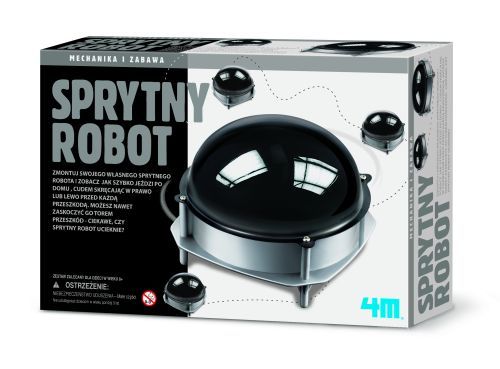 Oto robot, którego możemy zbudować samemu. Konstrukcja jest prosta, a zabawka staje się prawdziwym zmechanizowanym stworzeniem