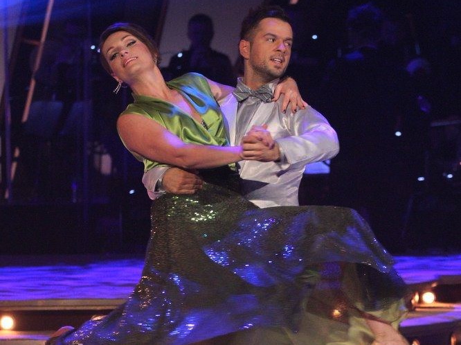 Jagna Marczułajtis i Krzysztof Hulboj