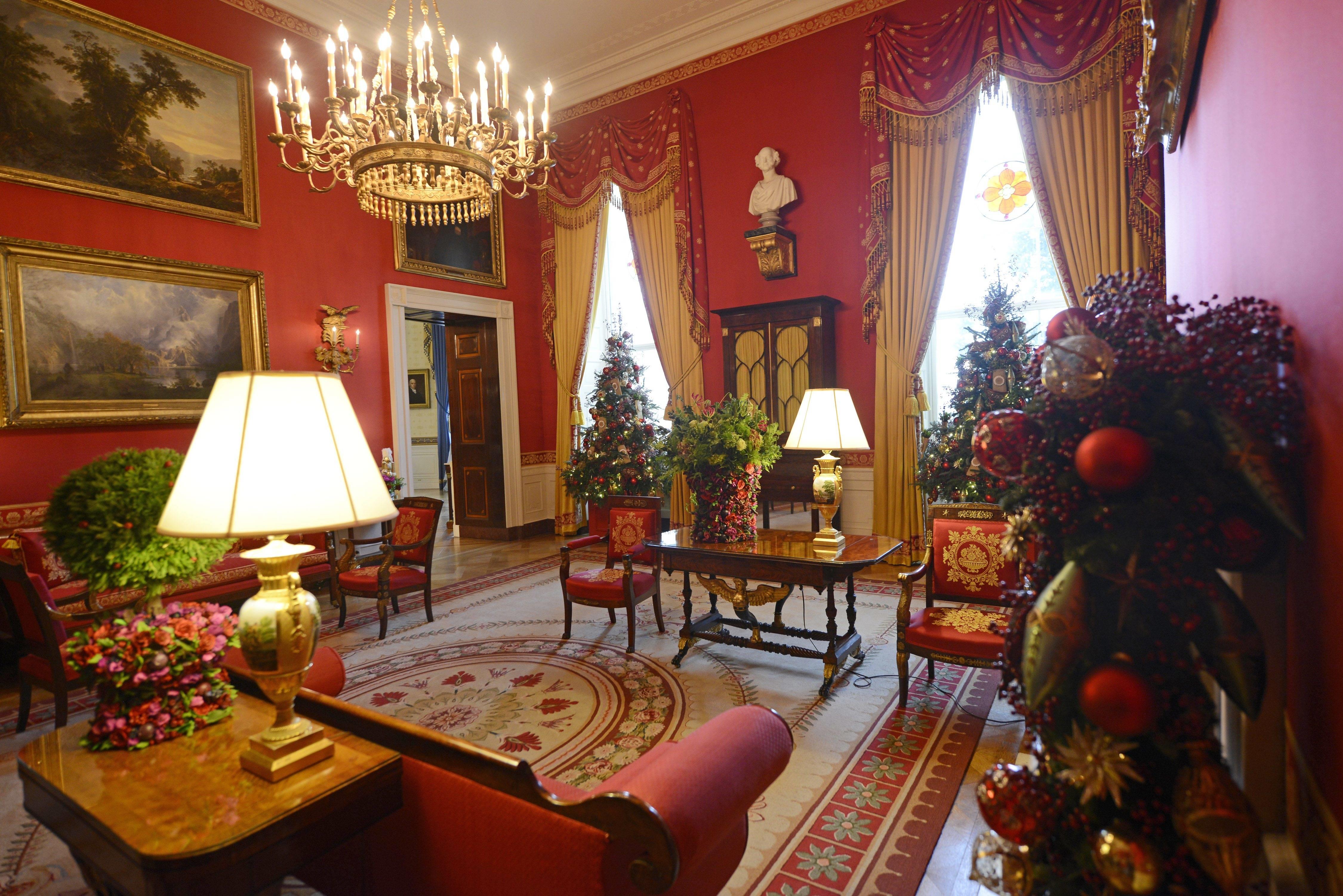 Czerwony pokój w Białym Domu