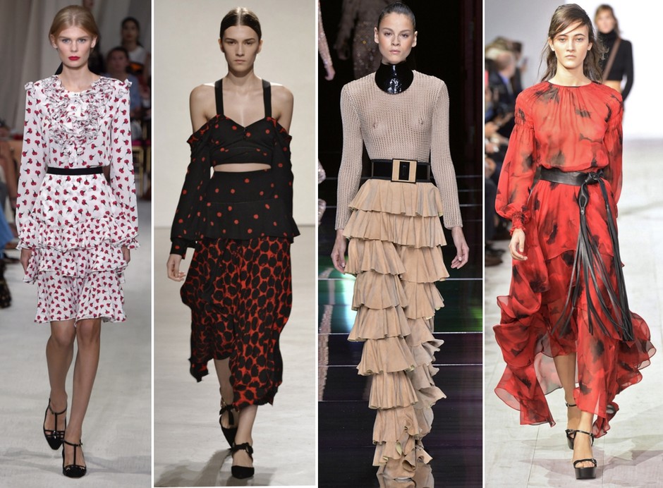 Oscar de la Renta, Proenza Schouler, Balenciaga, Michael Kors (SS 2016)