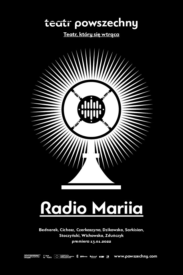 Radio Mariia - plakat - studio graficzne Homework