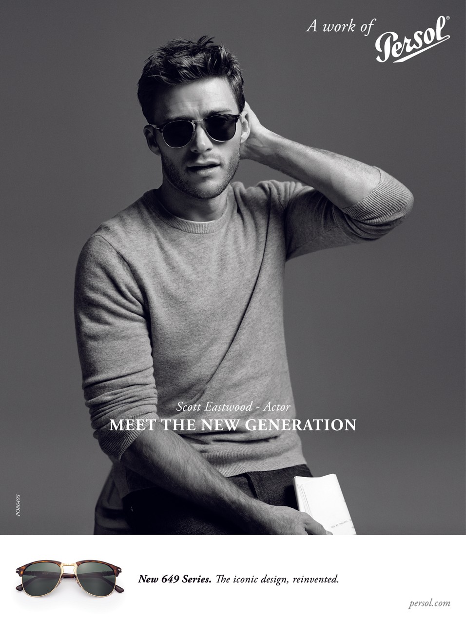 Scott Eastwood w kampanii Persol