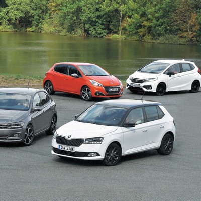 Honda Jazz kontra Peugeot 208, Skoda Fabia i VW Polo - małe, ale z pazurem
