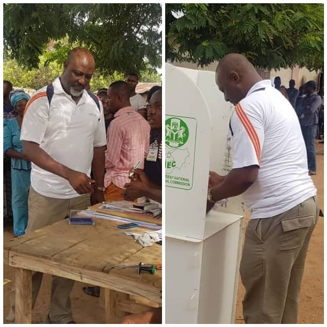 Dino Melaye has voted