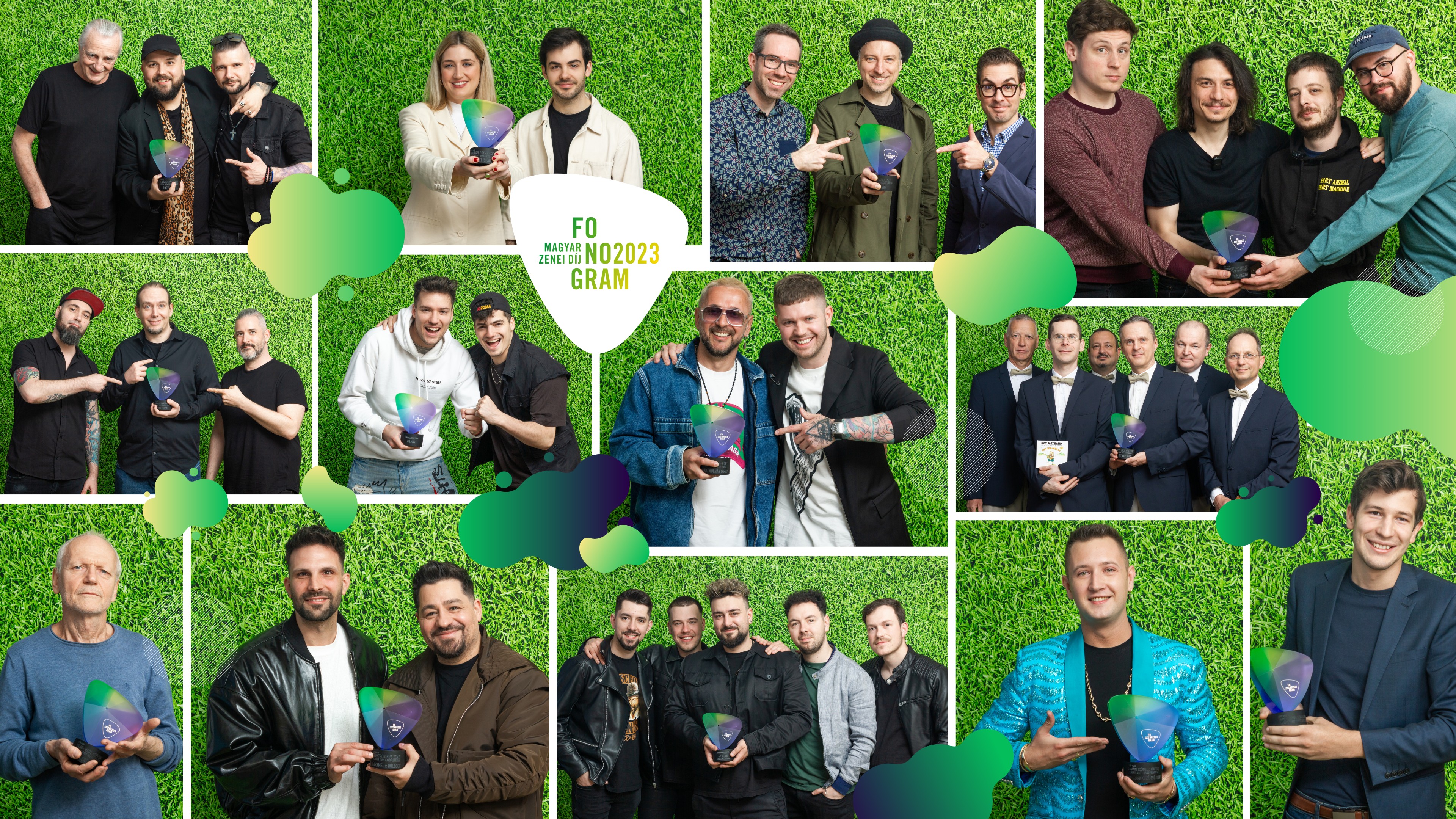 Itt a teljes lista: nézze, kik kaptak még Majkáékon kívül Fonogram-díjat