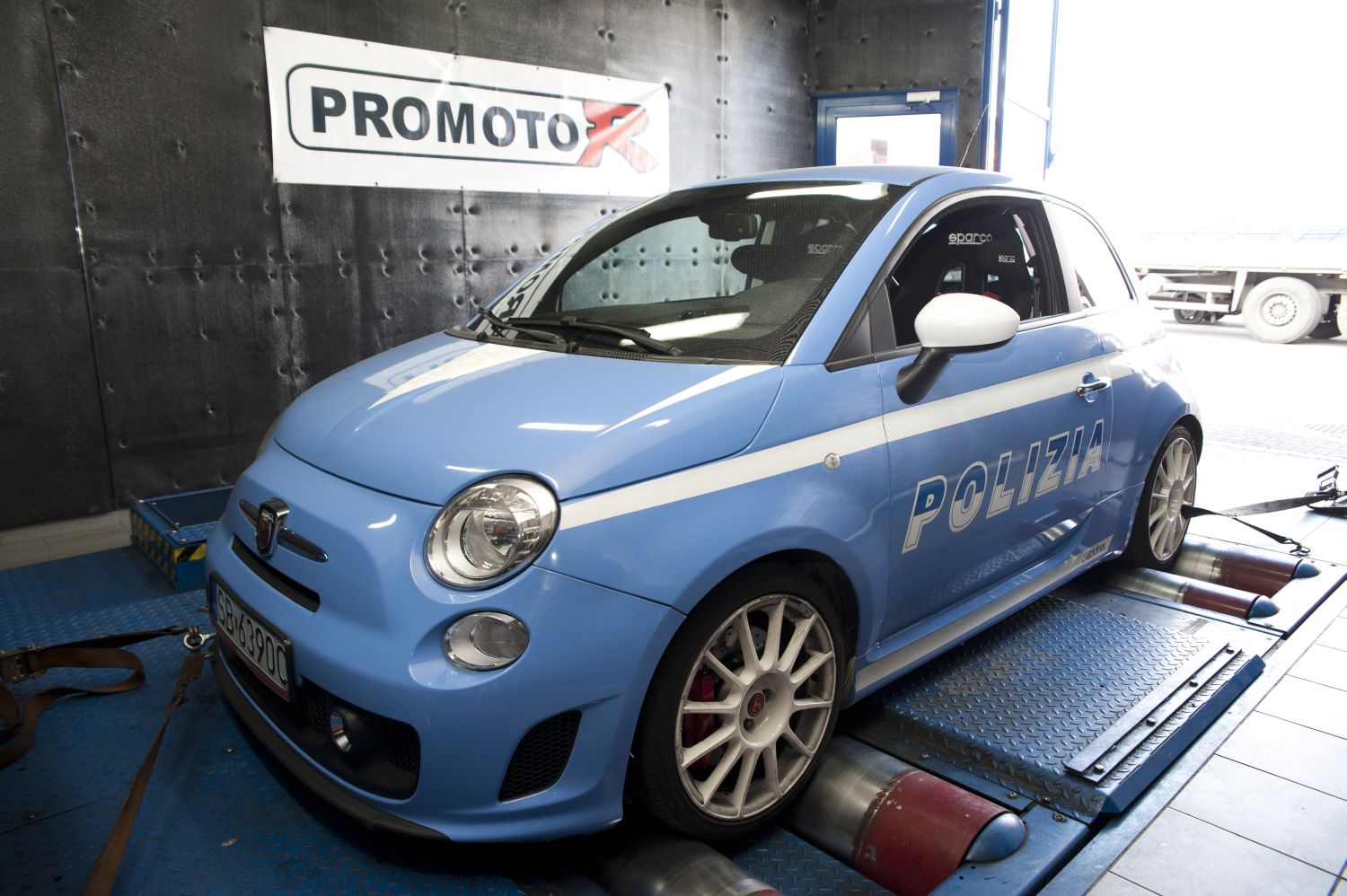 ...kiedy policyjny Abarth
