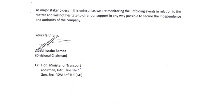 Ghana Airports Company Union commends management’s action against McDan Aviation