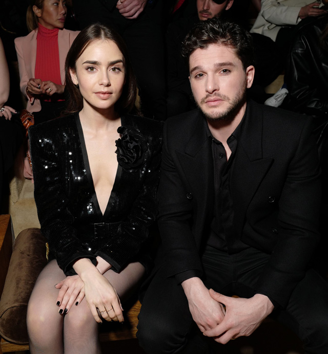 Lily Collins Kit Harrington