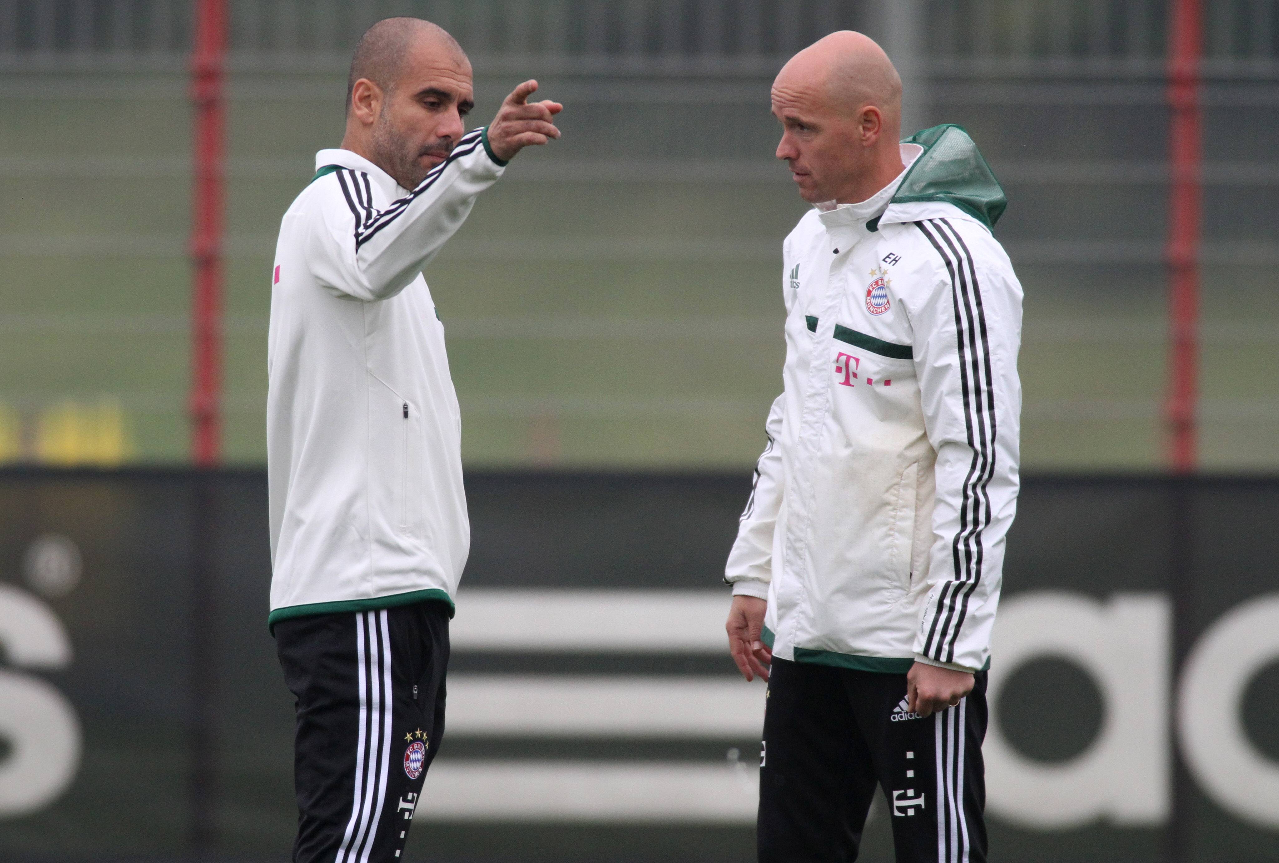 Erik Ten Hag Pep Guardiola (IMAGO/Lackovic)