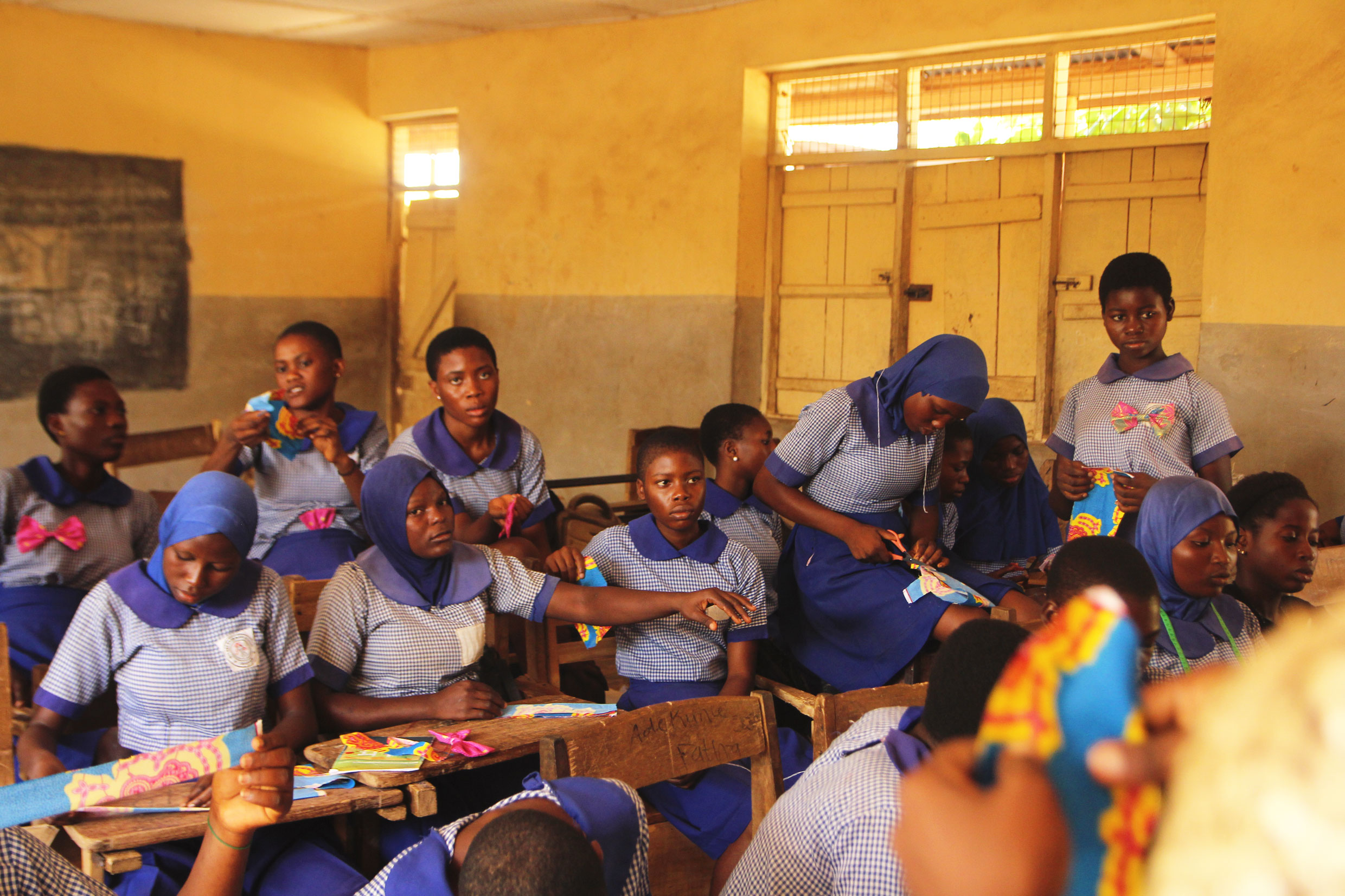 Fwd: NSFDW rekindles entrepreneurship spirit at Ikolaba Grammar School in Ibadan