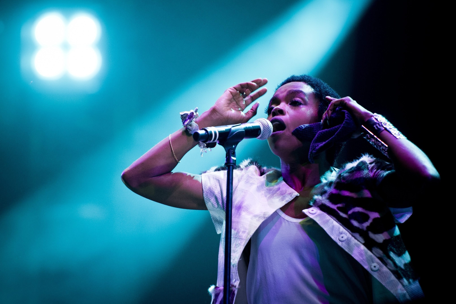 Lauryn Noel Hill czyli Ms. Lauryn Hill była gwiazdą festiwalu Openair w szwajcarskim Frauenfeld