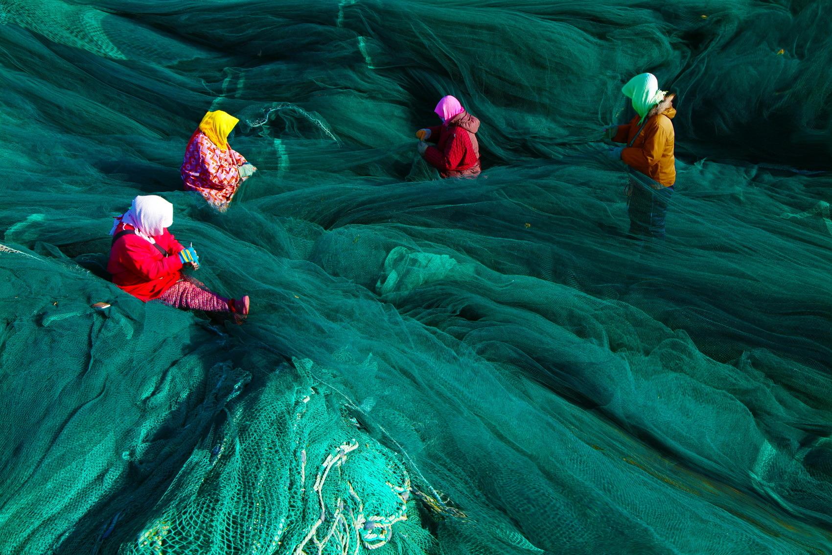 Fishing Village On Dongchu Island