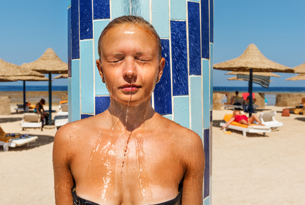 Seksowne plażowiczki