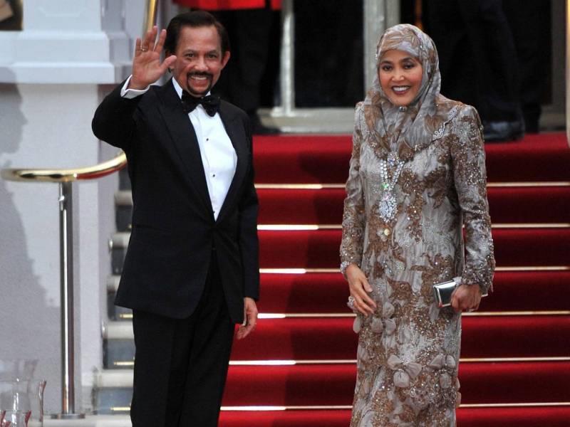 Sułtan Brunei Hassanal Bolkiah ślub Wiliama i Kate