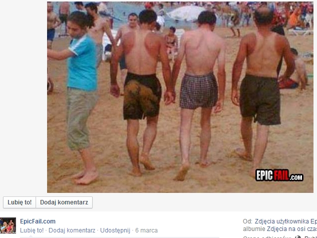 Plażowe wpadki