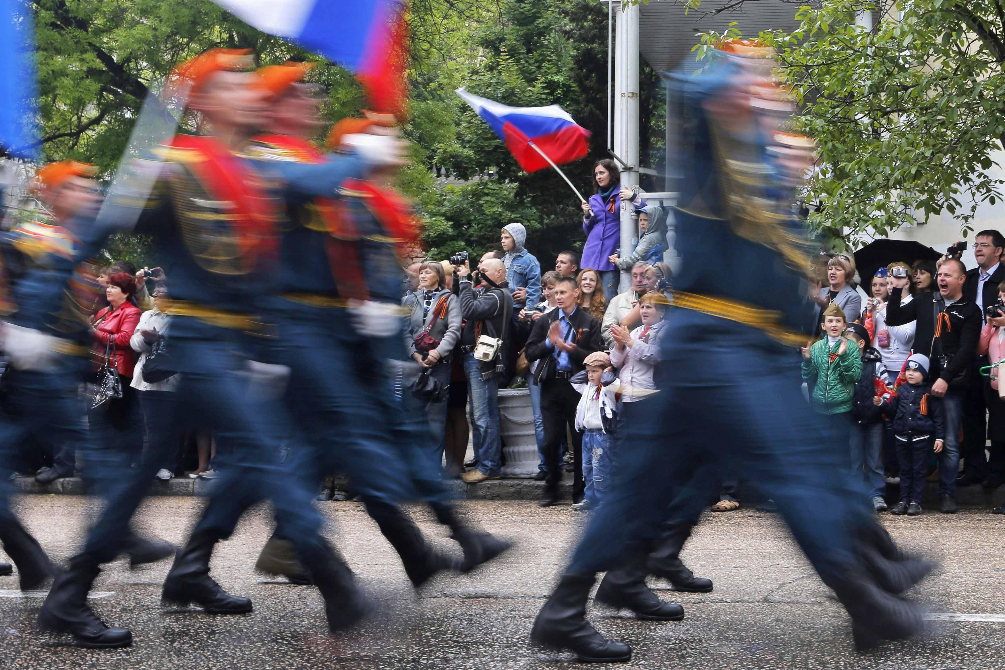 UKRAINE-CRISIS/RUSSIA-PARADE