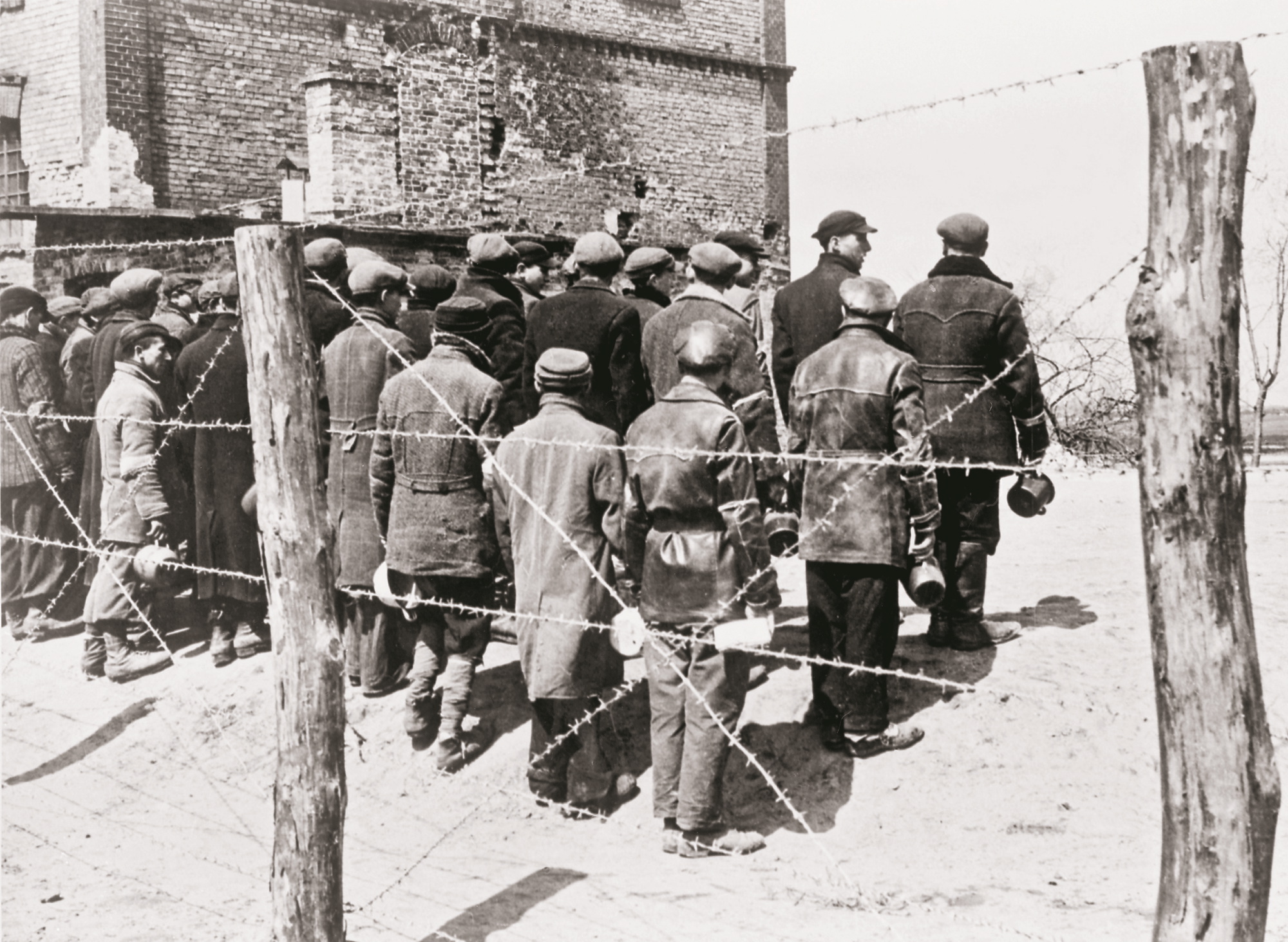 Żydzi z getta pracujący nad Wisłą, Warszawa, 1941 r.