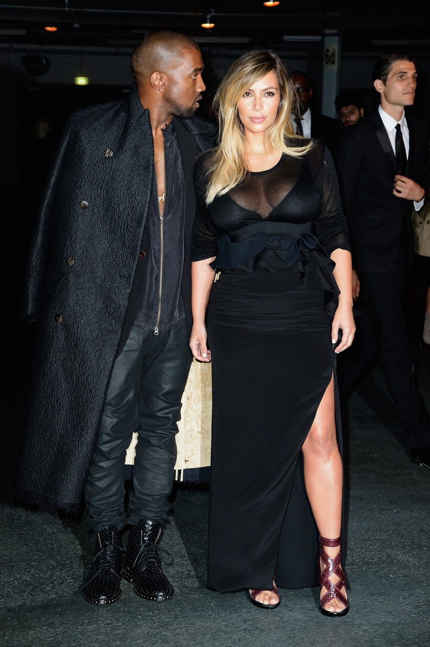 2013: Kanye West i Kim Kardashian / Getty Images