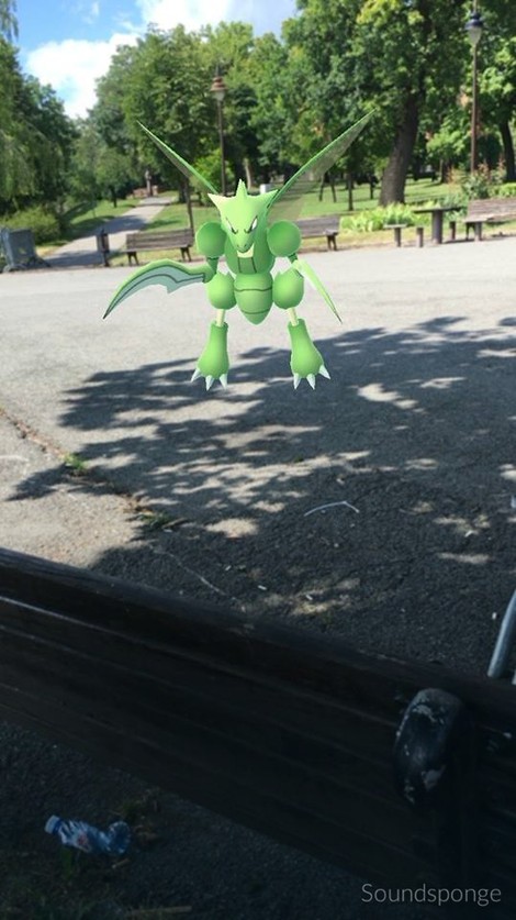 Lov na Pokemone
