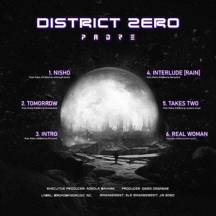 Padre announces EP, 'District Zero'