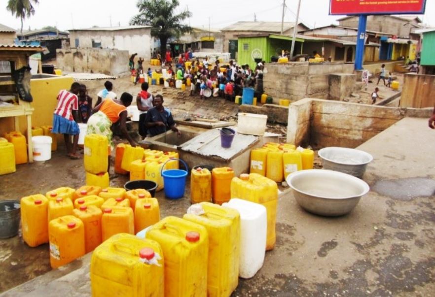 Adjei Kojo residents cry over water shortage for more than 8 days without notice