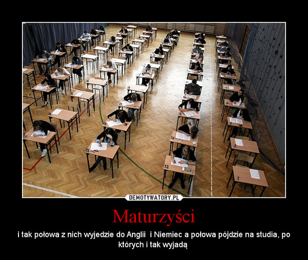 Matura szyderczym okiem internautów