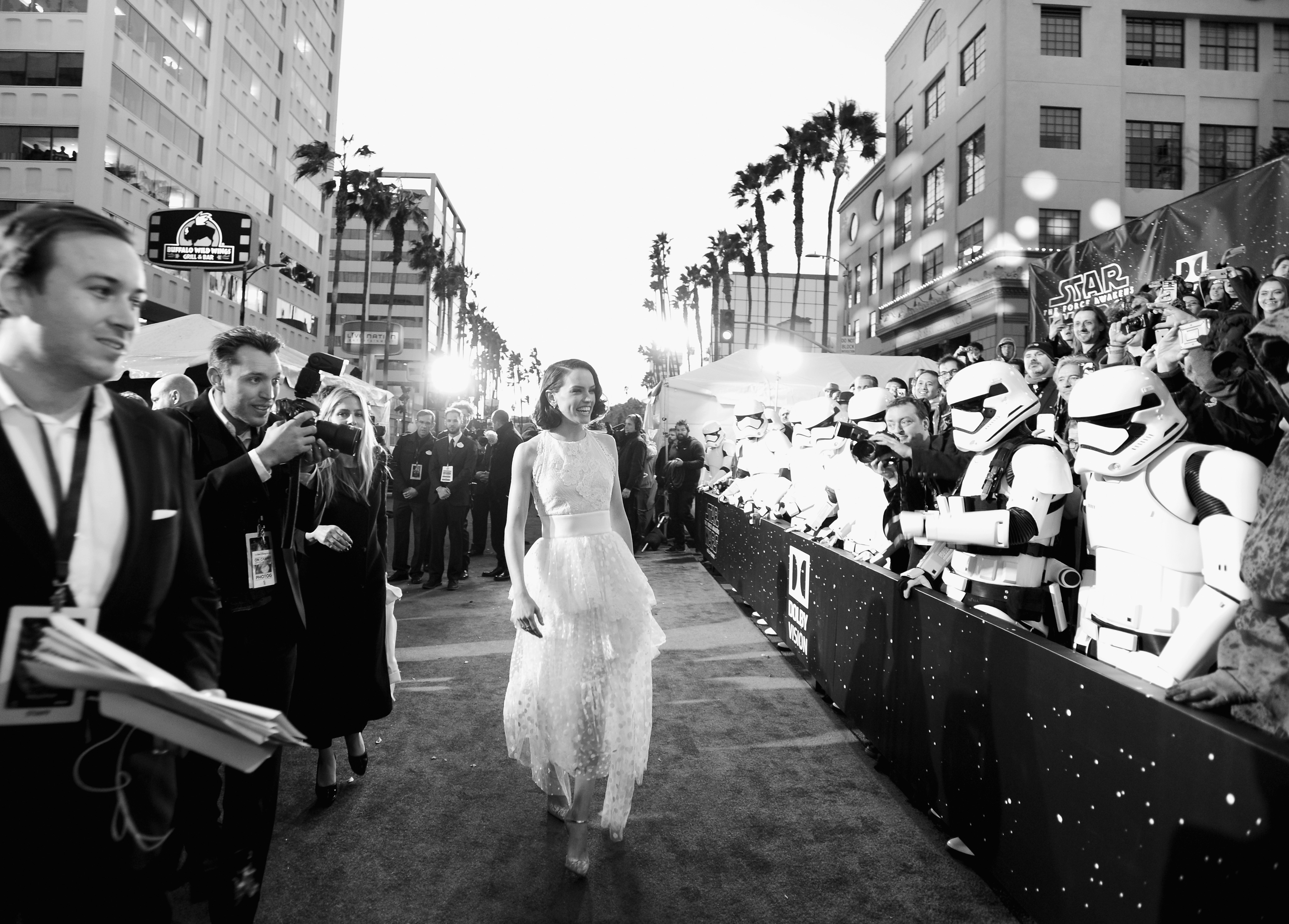 Daisy Ridley premierze