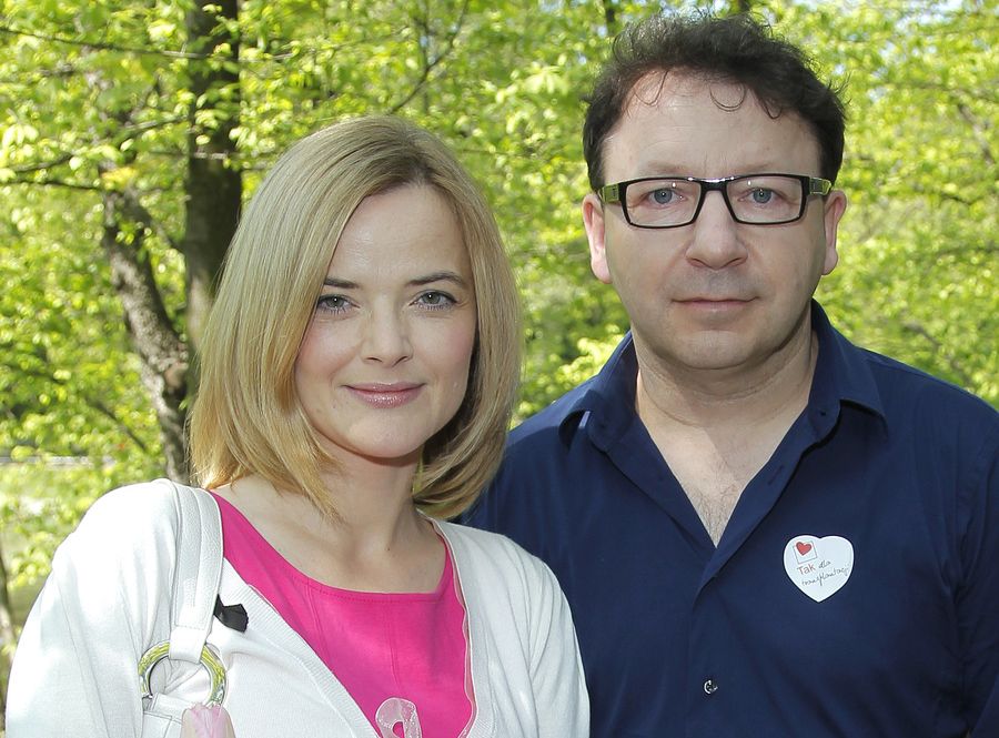 Monika Richardson i Zbigniew Zamachowski