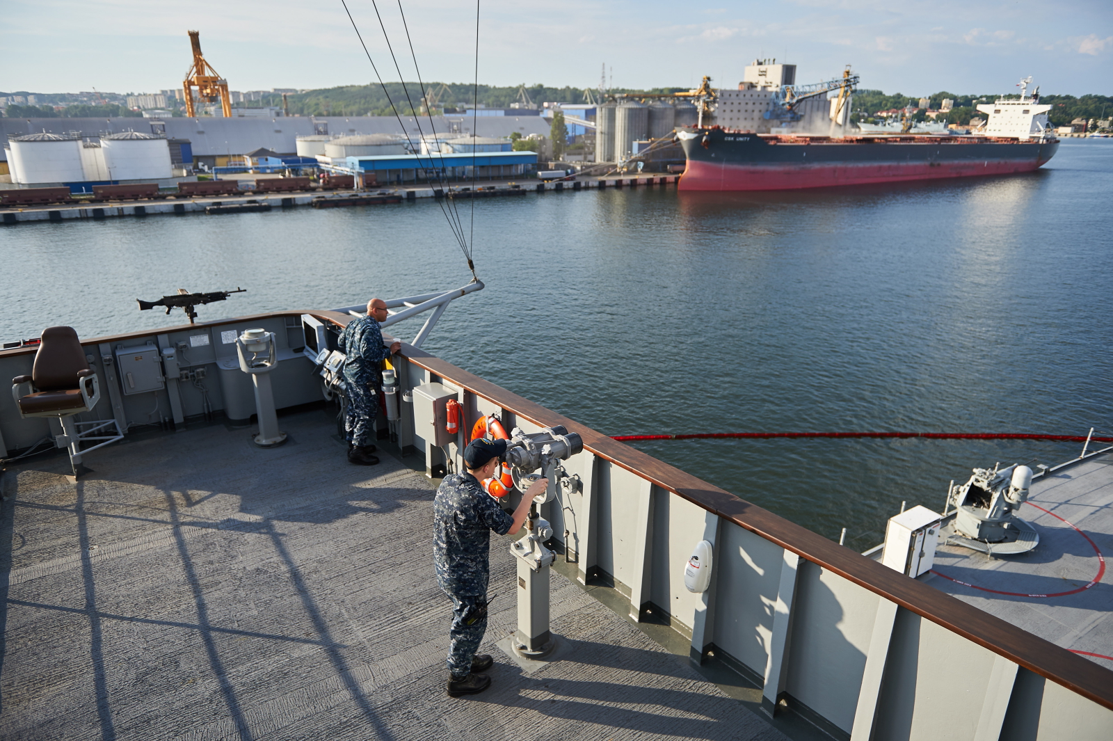AMERYKAŃSKI OKRĘT USS MOUNT WHITNEY ZAWINĄŁ DO GDYNI
