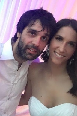 Jelisaveta Orašanin i Miloš Teodosić