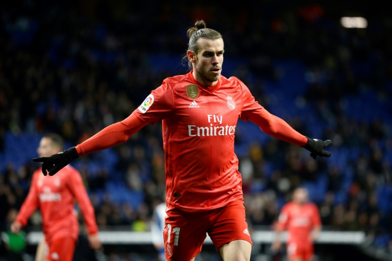 Gareth Bale was missing at the dinner after returning from injury to score against Espanyol