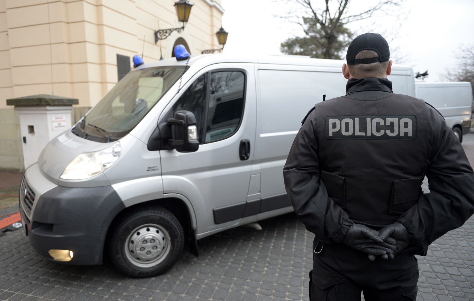 Policja przed rozprawą Mariusza Trynkiewicza
