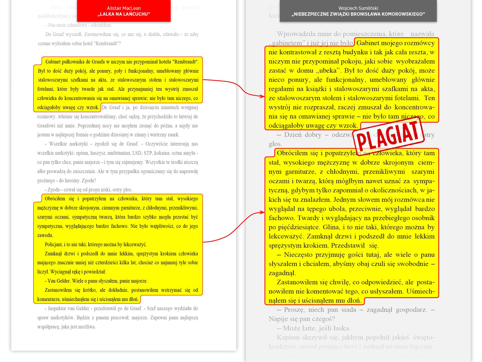 Wojciech Sumliński plagiat