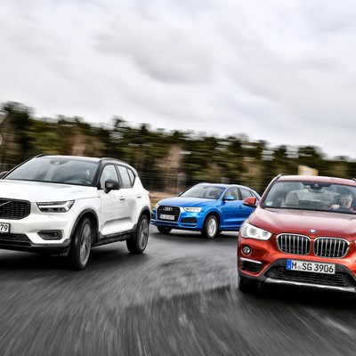 Drzwi do klasy premium otwarte? Porównanie: Volvo XC40 vs. Audi Q3, BMW X1