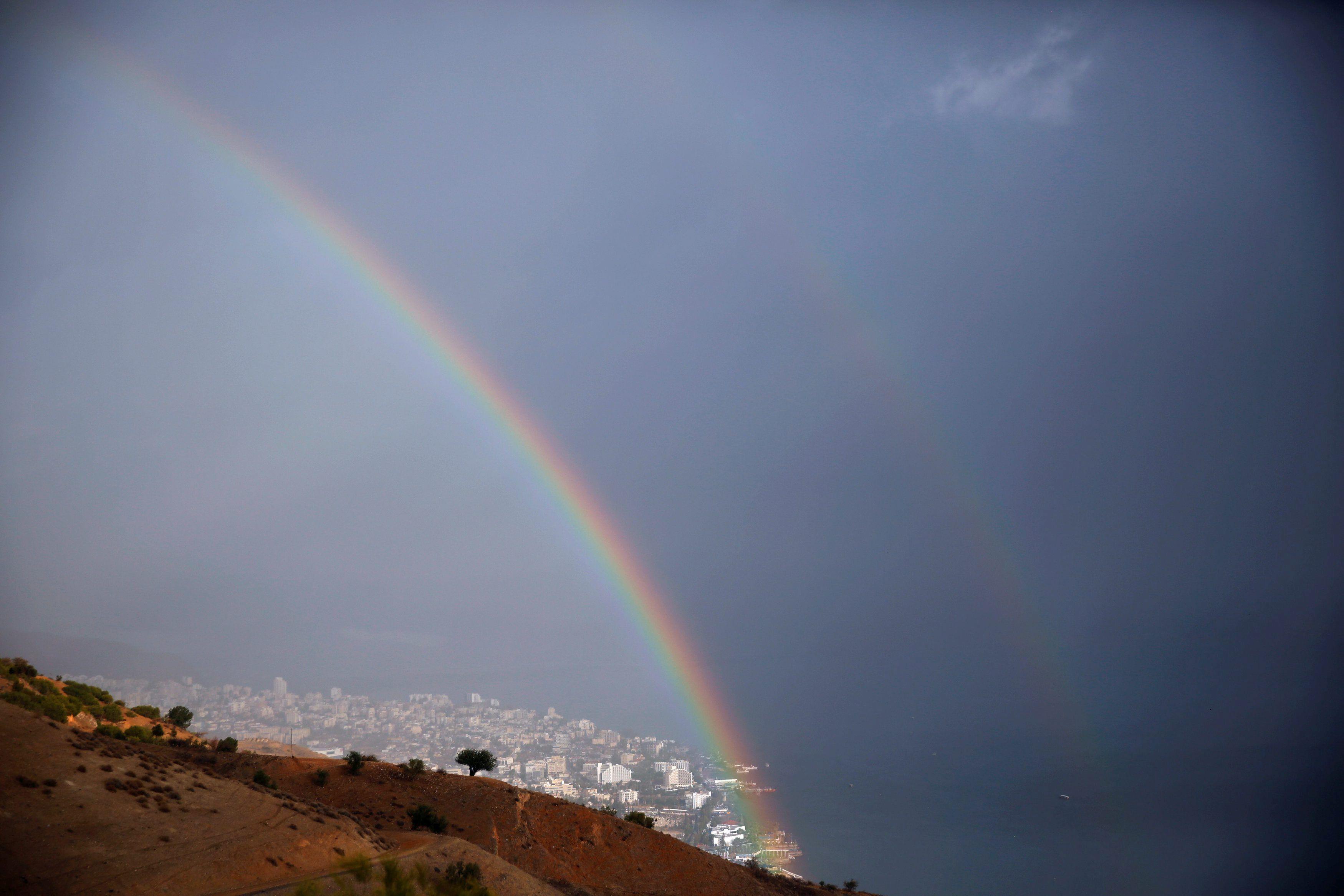 The Wider Image: The Sea of Galilee: receding waters of biblical lake