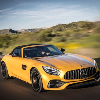 Mercedes-AMG GT C Roadster - pod słońcem Arizony