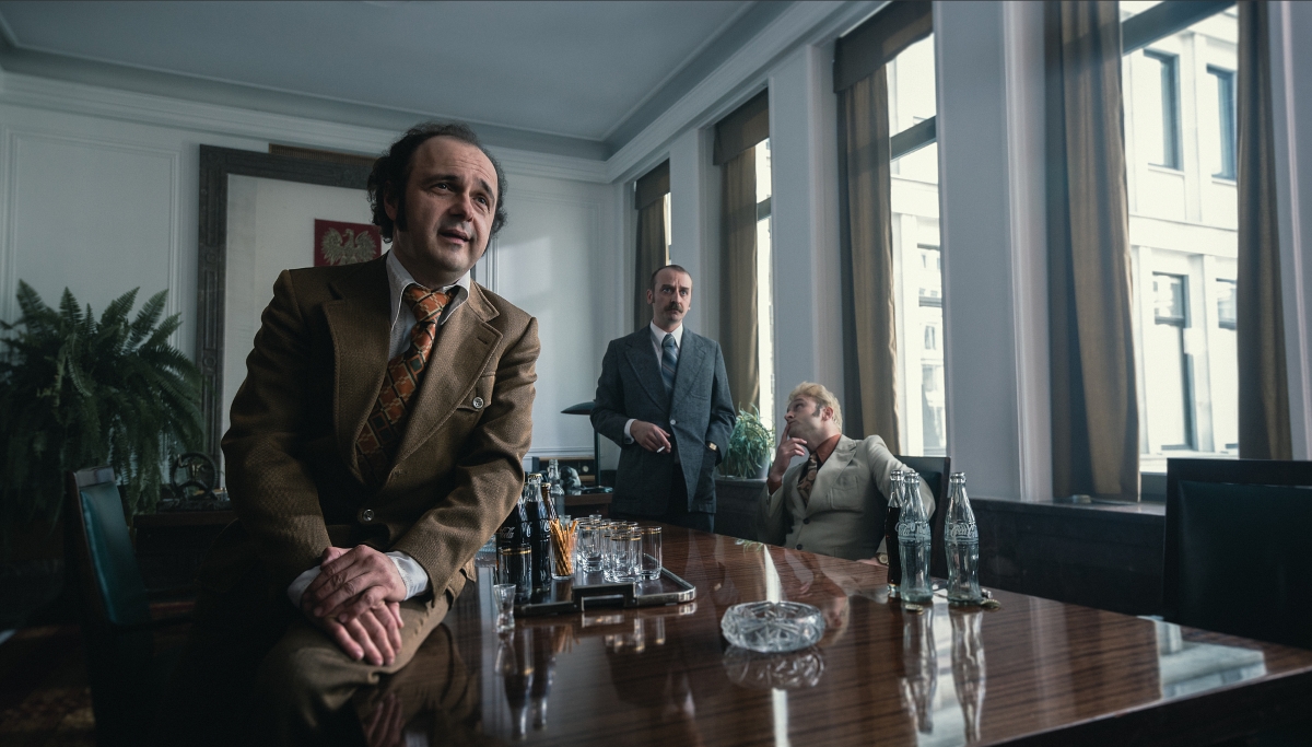 Arkadiusz Jakubik i Wojciech Mecwaldowski w filmie