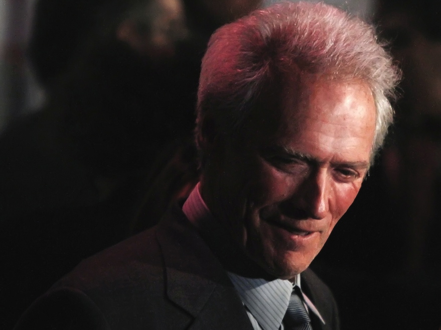 Clint Eastwood na premierze