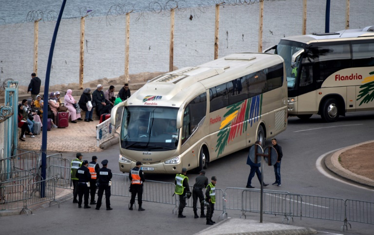 Migrant and human rights organisations operating in Ceuta identified 16 people from Senegal, Nigeria, Yemen, Cameroon and Bangladesh (Image: Fadel Senna /AFP)