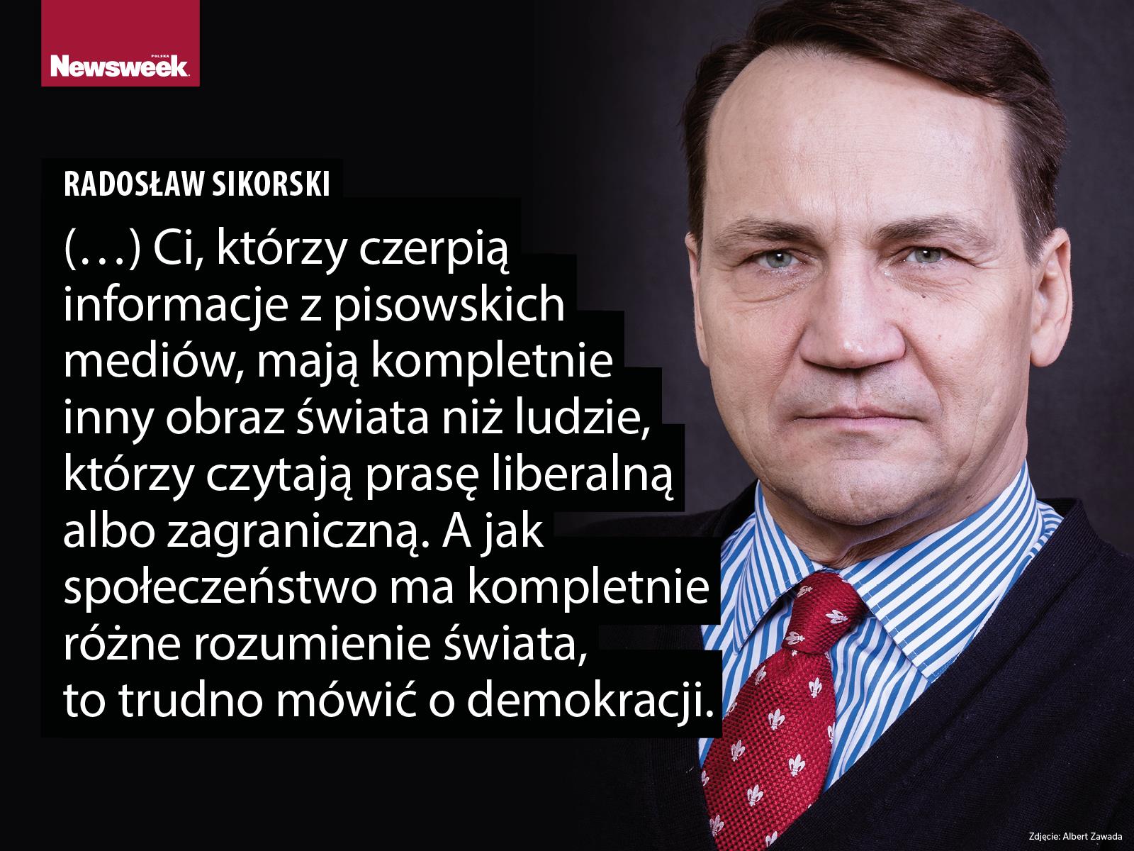 Radosław Sikorski polityka