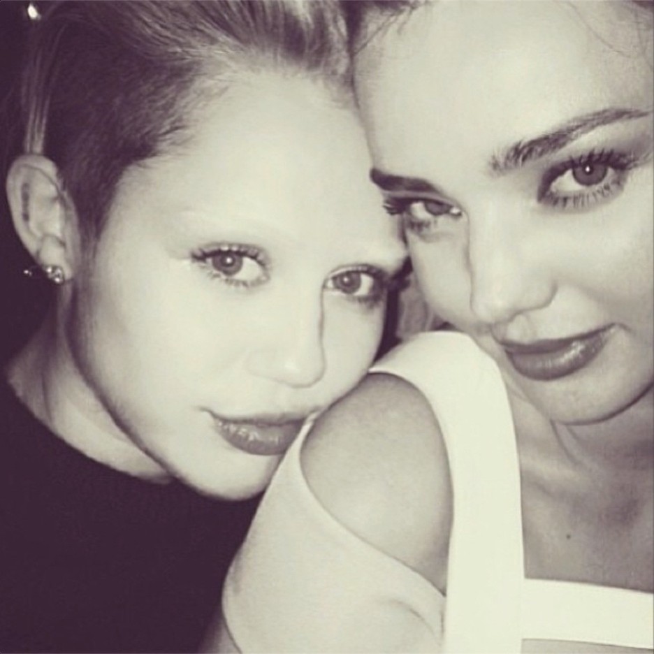 Miley Cyrus i Miranda Kerr
