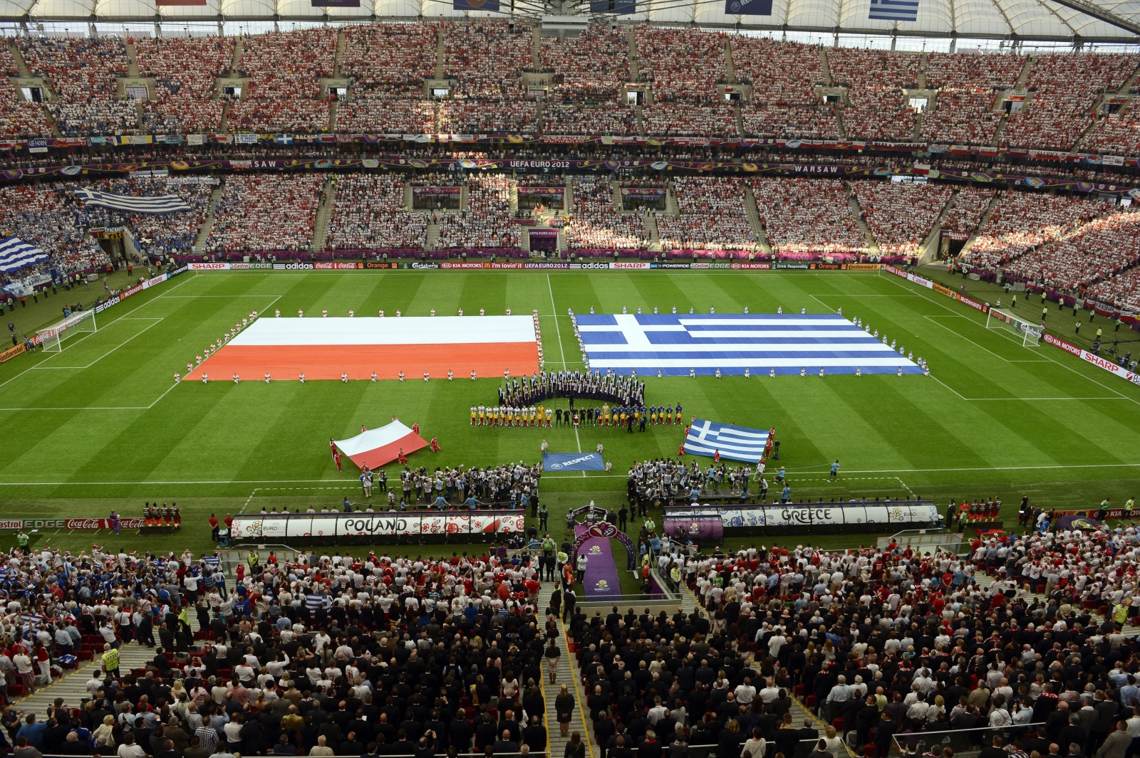 Euro 2012: Mecz otwarcia Polska-Grecja