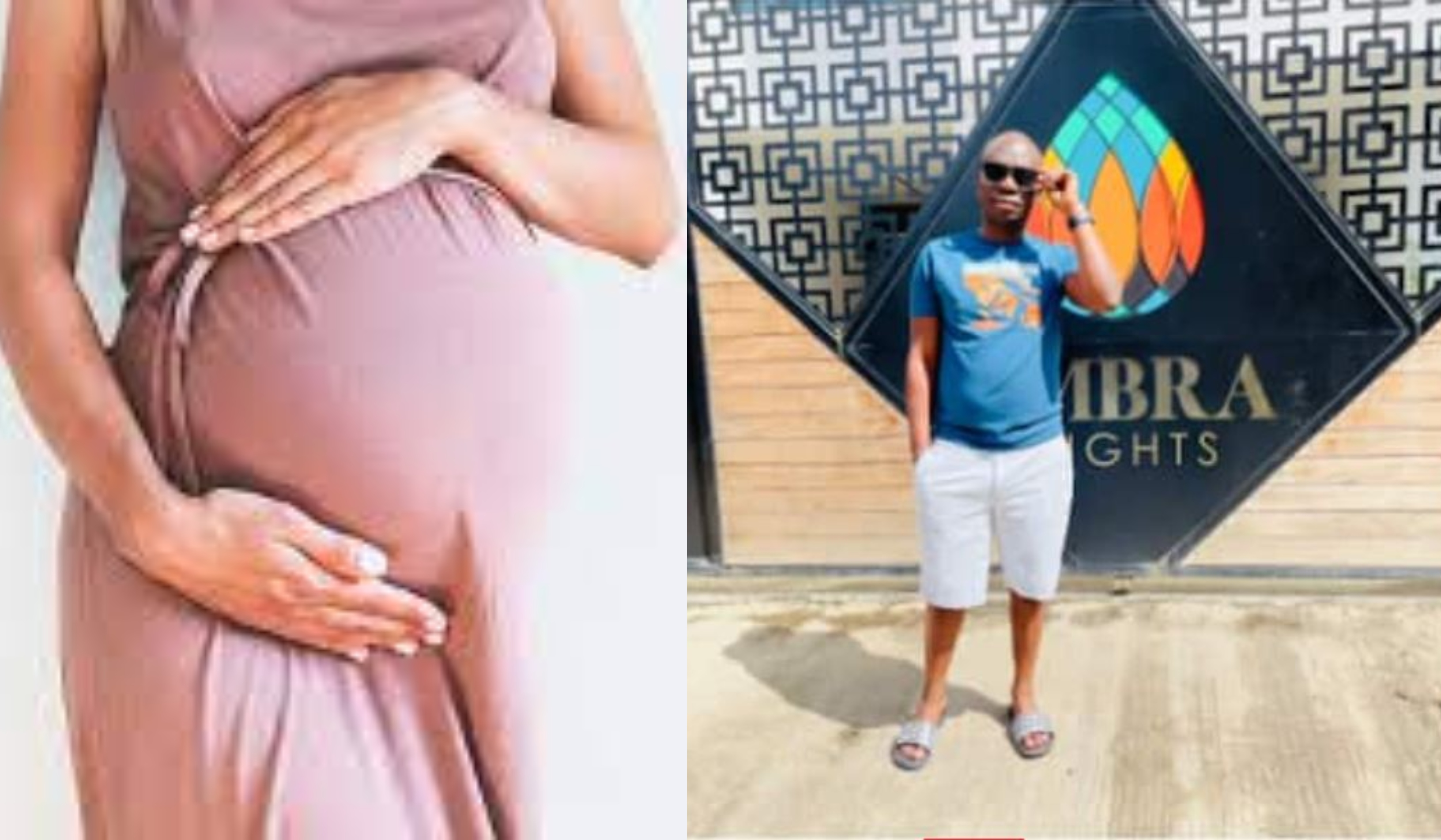 Man invites social media lady out on a date; she shows up heavily pregnant
