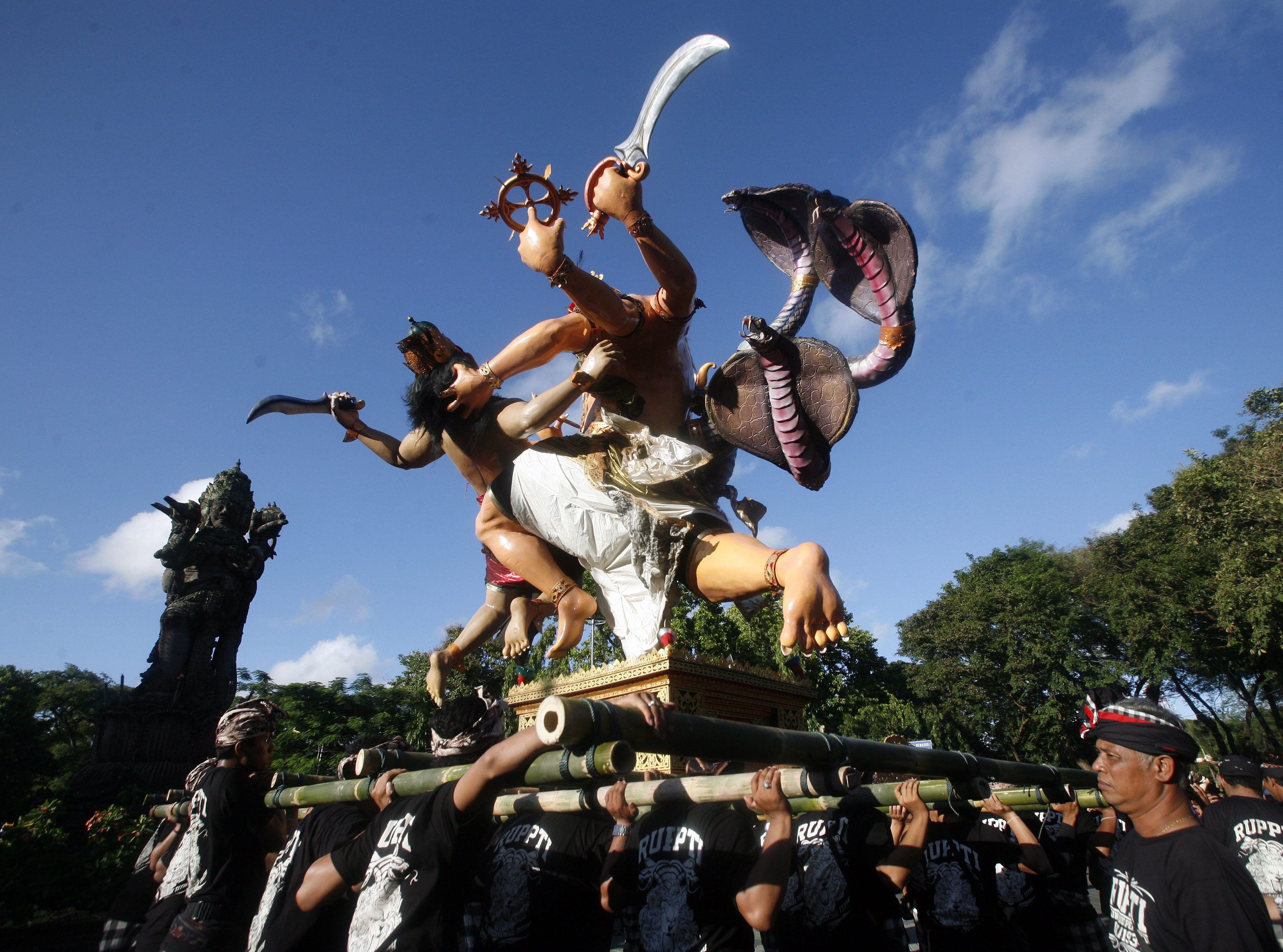 Obchody święta Nyepi, czyli dnia ciszy