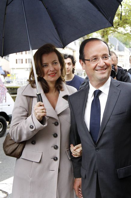 Valerie Trierweiler i Francois Hollande