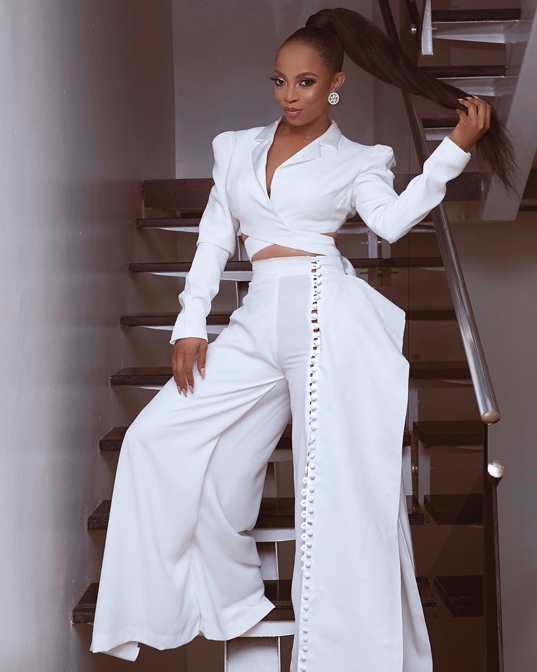 Toke Makinwa appears to be one name that remained consistent on the lips of fans and industry practitioners in 2019. [Instagram/TokeMakinwa]