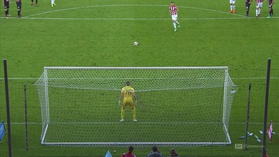 Cracovia - Pogoń (1:2): "Oczko" Piątka! 22-latek wykorzystuje rzut karny i zapisuje sobie 21. gola w tym sezonie