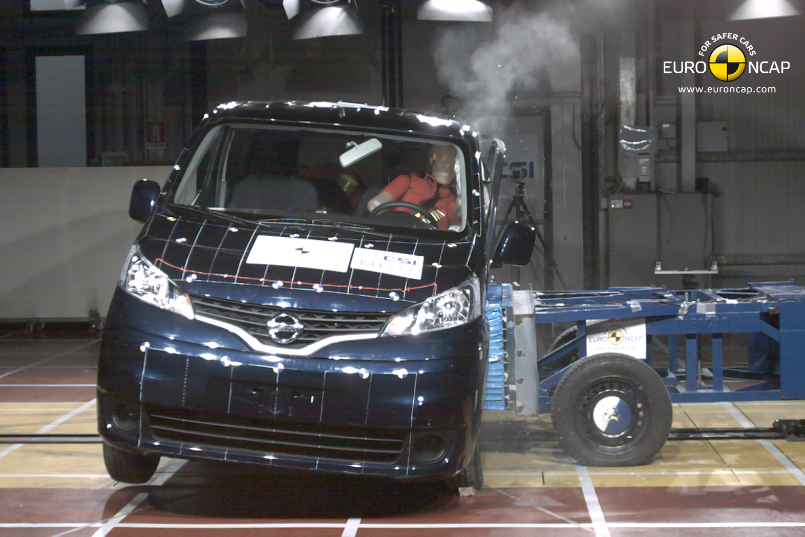 Na pokładzie nissan evalia przynajmniej dzieci są lepiej chronione - stopień bezpieczeństwa został oceniony na 81 proc. Piesi - 67 proc. Za dodatkowe systemy wspomagające bezpieczeństwo van japońskiego producenta zdobył ledwo 55 proc.