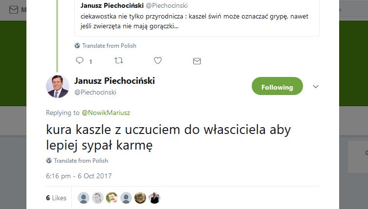 Daje się też wciągnąć w interesujący dialog